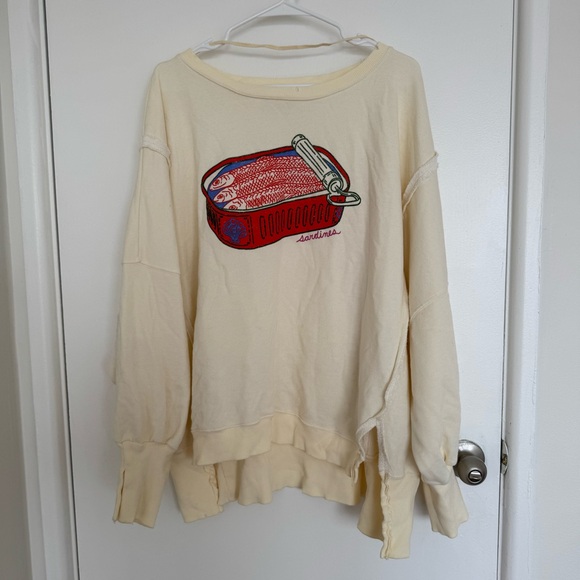 FREE PEOPLE We The Free Sardine
Camden Pullover NWT - Picture 5 of 9